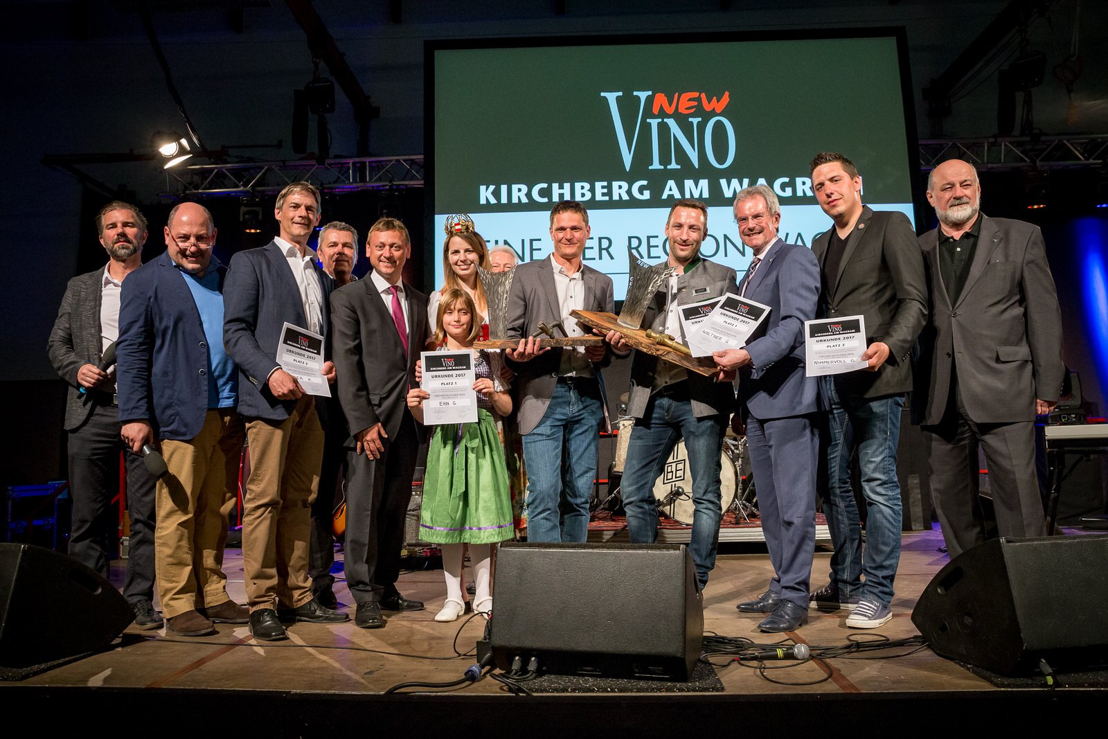 New Vino Wagram 2017: Große Weine, strahlende Sieger und rauschendes Fest